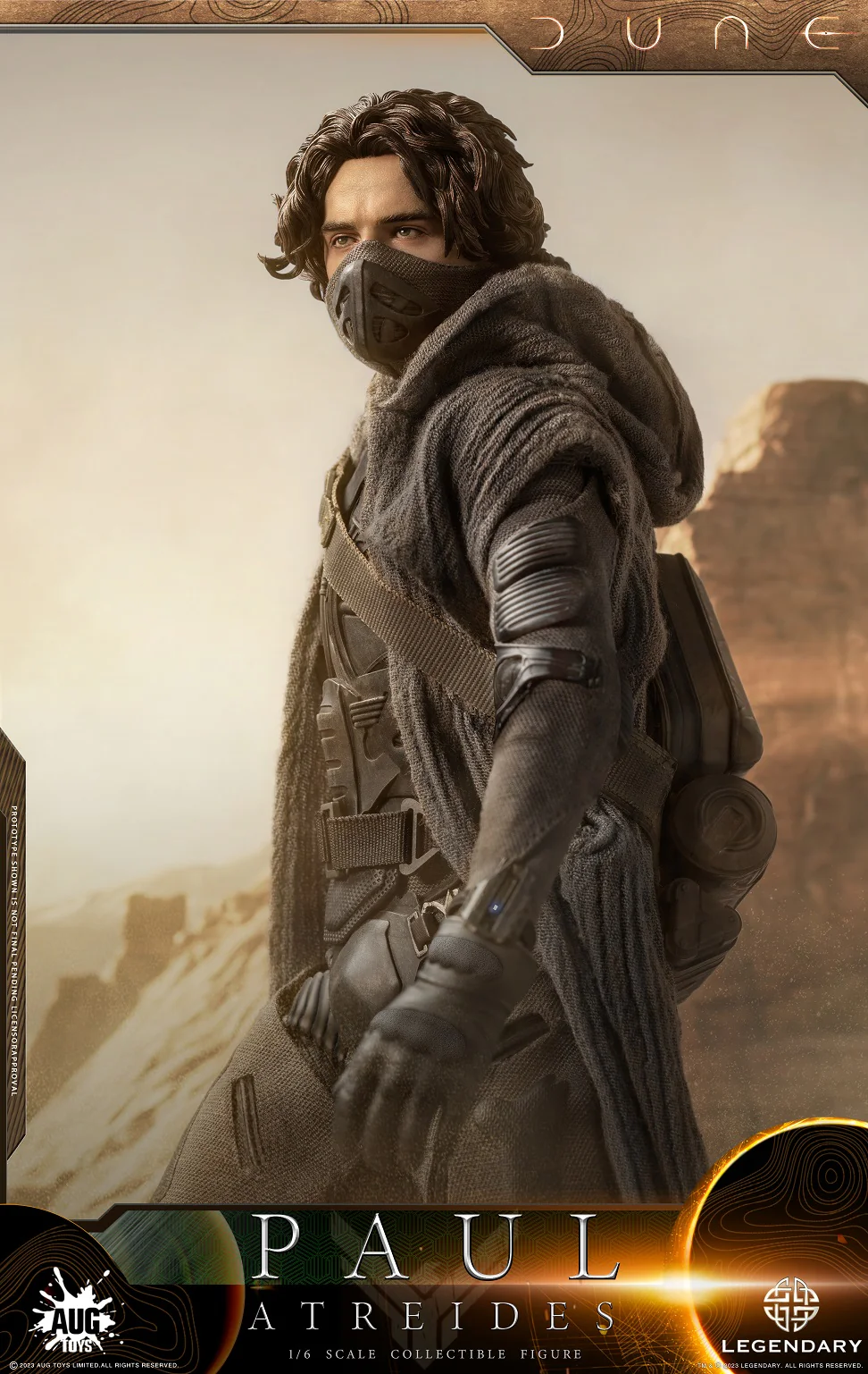 Aug Toys DL003 1/6 Dune - Paul Atreides (Distillation Suit) Collectible Figure - Image 4
