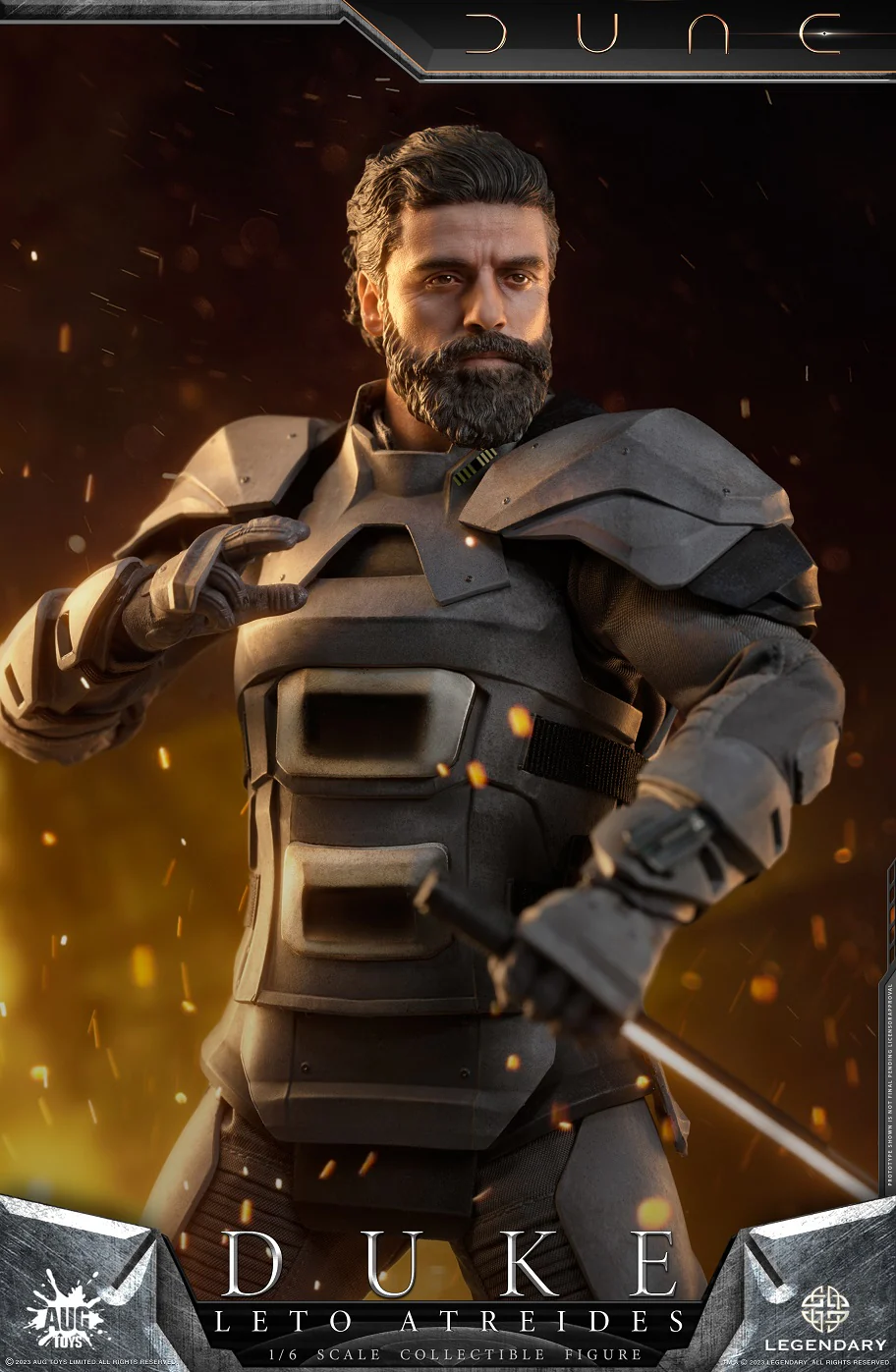 Aug Toys DL004 1/6 Scale Dune Duke Leto Atreides - Image 4