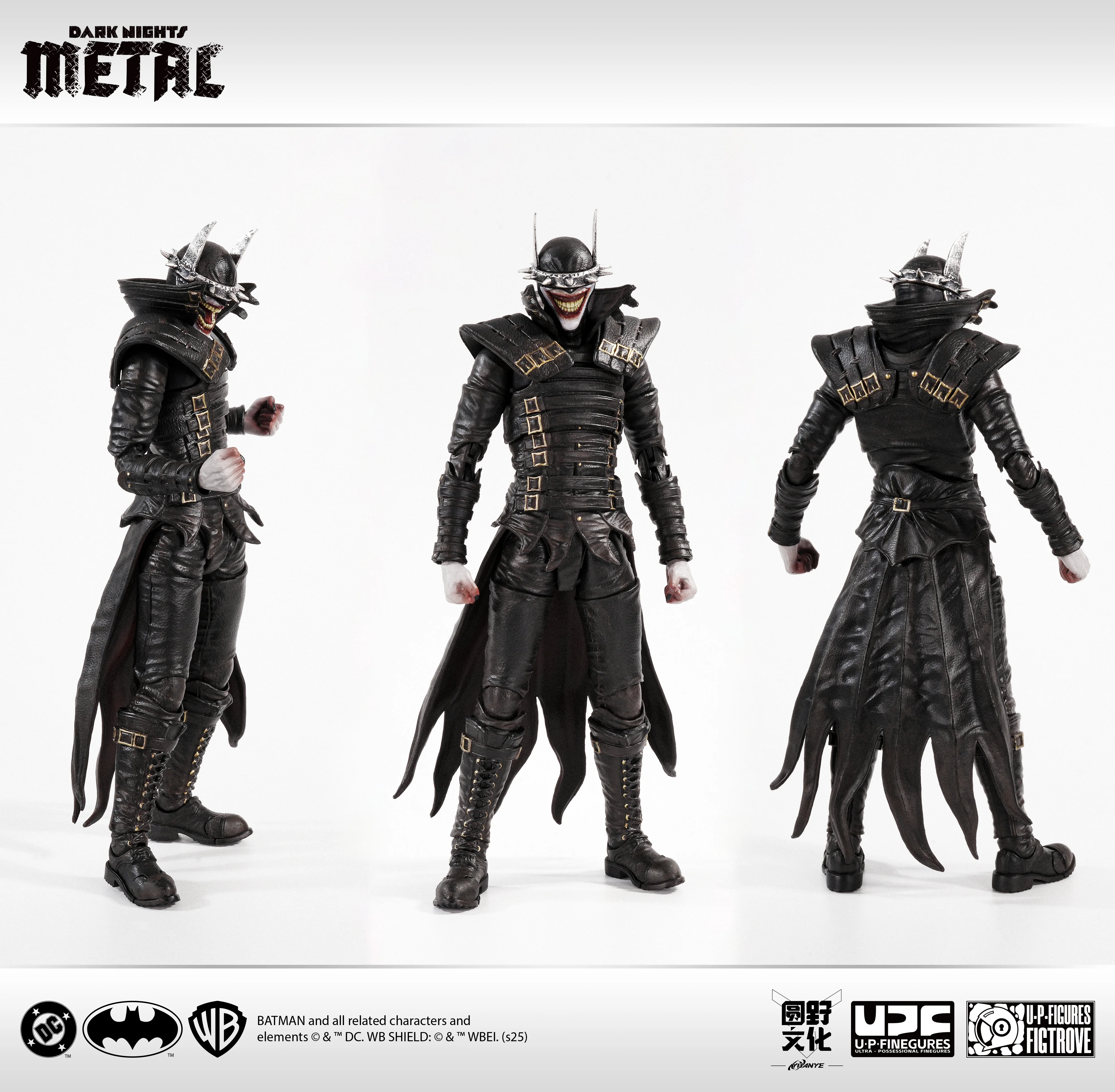 Preorder! Yuanye Culture X U-P-Finegures (LPZZ)「良品制造」The Batman Who Laughs (Dark Nights: Metal) 1/12 Scale Action Figure - Image 6